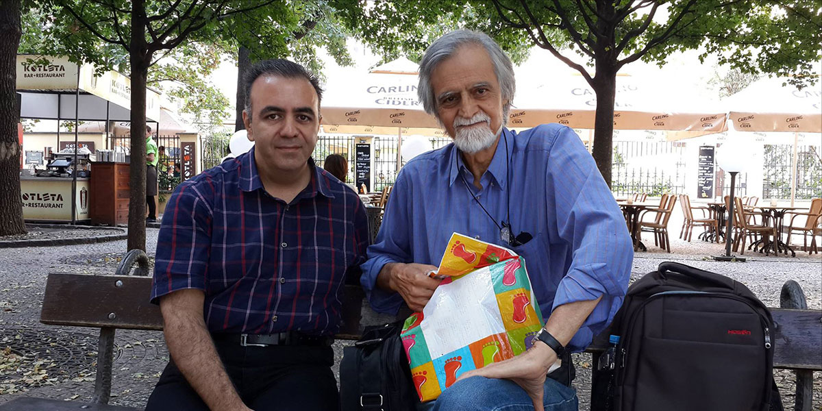 پرویز دوایی و امید نجوان