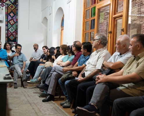 oodlajan-11 برشی از نشست پرسش و پاسخ حضوری با تماشاگران